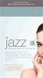 Mobile Screenshot of jazzlaserhairclinic.com